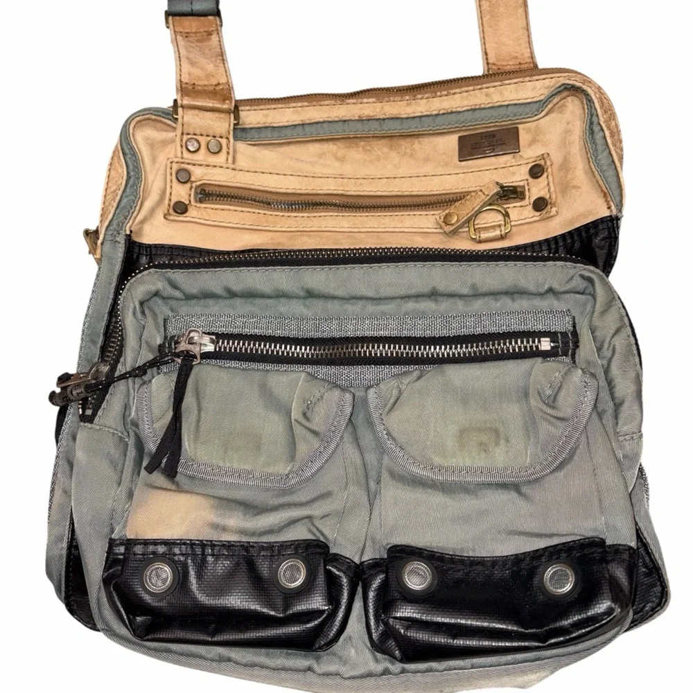 Vintage Diesel y2K Insulated Military Style Crossbody Bag unisex